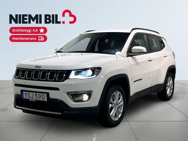 Jeep Compass 1.4 4WD 170hk Drag Mvärm Psens Carplay S/V-hjul - 2018