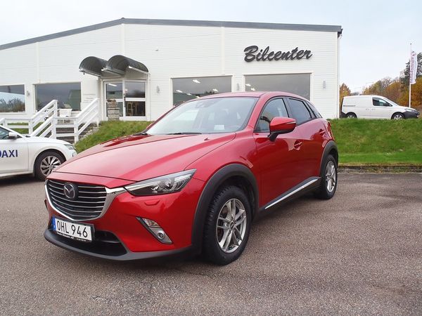 Mazda CX-3 2.0 SKYACTIV-G 120hk, 1 ägare, Fullservad - 2017