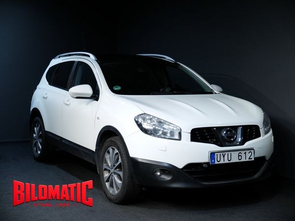 Nissan Qashqai+2 1.6dCi 7-SITS Skinn Panorama NAV Drag Motorv BOSE - 2011