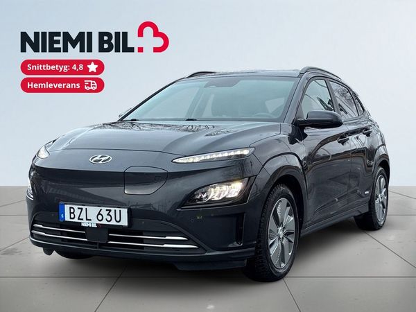 Hyundai Kona 64 kWh Essential Drag/SoV-Däck/KRELL/Elstol/Rattvärm - 2021