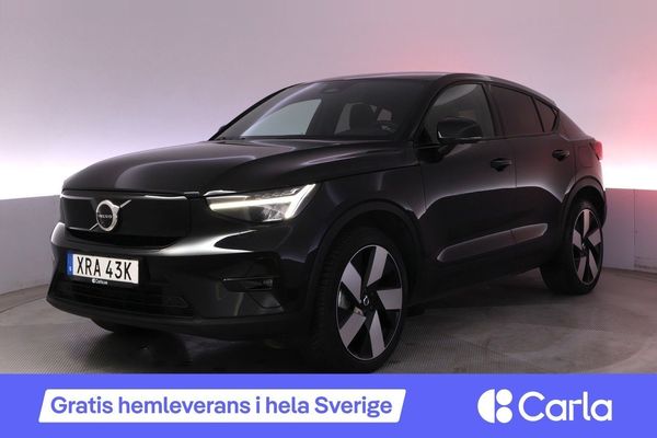 Volvo C40 Recharge Twin Ultimate Pano Elstol H/K 360 BLIS - 2024