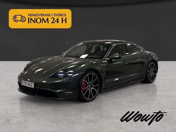 Porsche Taycan 4S 571HK /PTS /Pano /Bose /Clubinteriör - 2024