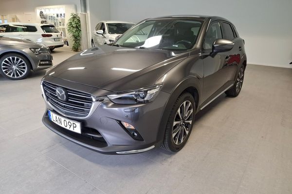 Mazda CX-3 1.8 SKYACTIV-D AWD Drag M/Kupév HUD Läder Elstol Förare - 2019