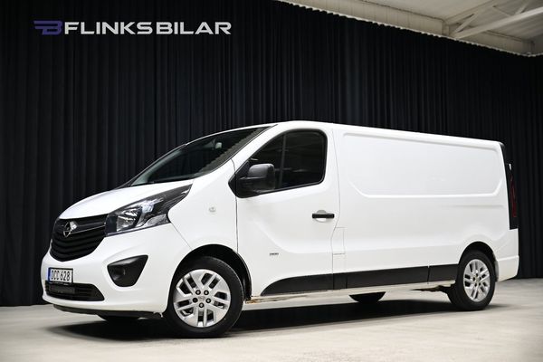 Opel Vivaro 1.6 CDTi 125HK L2 Drag|Värmare|GPS|Backkamera|Leasvar - 2017