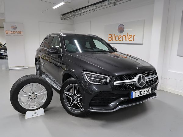 Mercedes GLC300 de 4M AMG V-Däck ingår Pano-Drag-Kamera-Sidestep-Ad - 2021