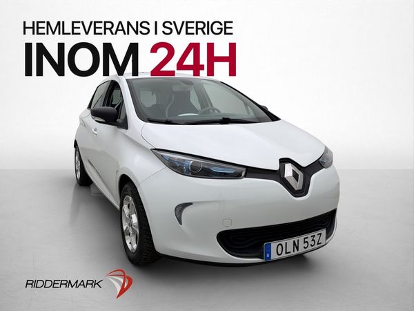 Renault Zoe R90 41 kWh Friköpt Batteri Sensorer Farthållare - 2019