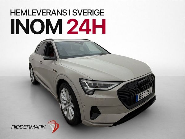 Audi e-tron 55 Q Luftfjädring Värmare Drag Pano B&O 360° - 2023