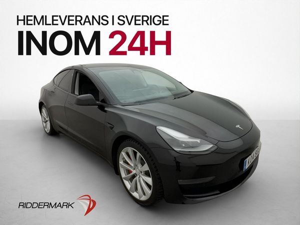 Tesla Model 3 Performance 513hk Värmepump Autopilot - 2021