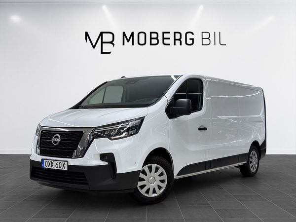 Nissan Primastar 3.0t 2.0 dCi 150hk L2 3-Sits B-Kamera Drag MOMS - 2025