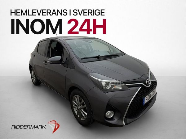 Toyota Yaris 1.33 99hk Style Kamera Bluetooth Farthållare AC - 2017