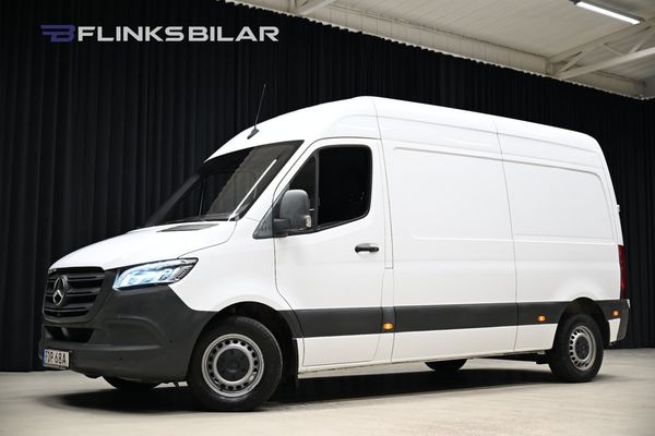 Mercedes Sprinter 211 CDI Automat|LED|Värmare|360°|Navi|EnÄgare|Leasbar - 2019
