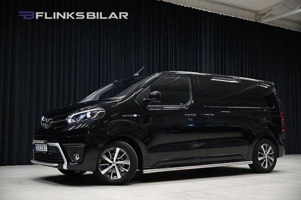 Toyota Proace Electric 75 kWh 136HK Inredd|Dubbeldörr|Leasbar|SeUtr! - 2023