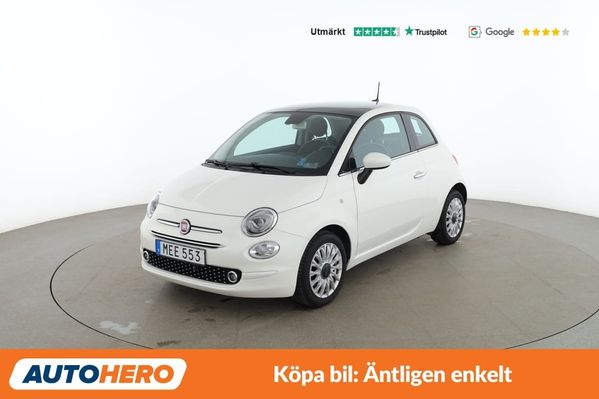 Fiat 500 1.2 8V Lounge / Panorama, Bluetooth - 2019