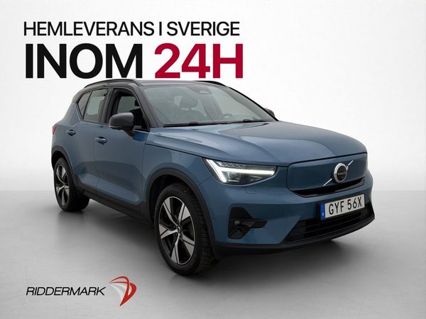 Volvo XC40 Recharge Ultimate Pano H/K Värmepump 360° Drag - 2023