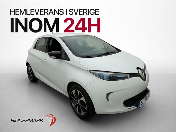 Renault Zoe R110 41 kWh 109hk Friköpt Batteri Navi Sensorer - 2019