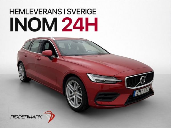 Volvo V60 T6 Twin Engine AWD Momentum Adv Läder 360° Drag - 2020