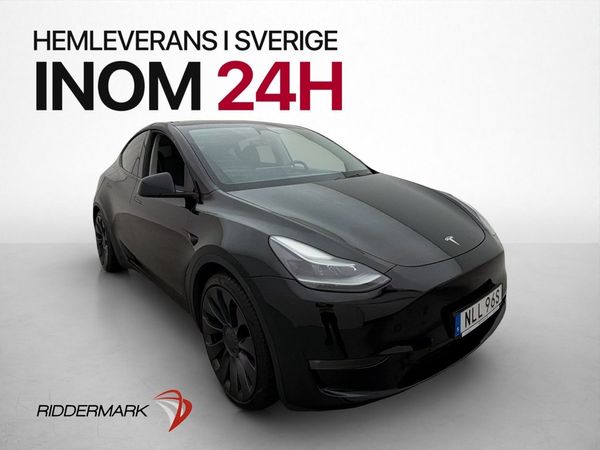 Tesla Model Y Performance 534hk Autopilot Dragkrok MOMS - 2024