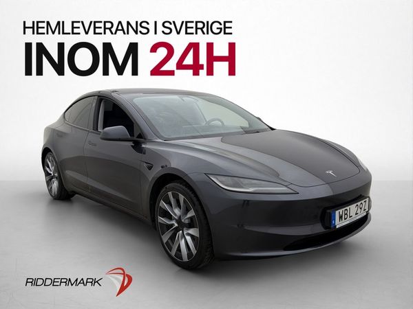 Tesla Model 3 Premium Long Range AWD 498hk Värmepump MOMS - 2024