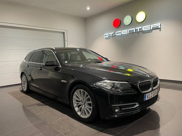 BMW 520 d Touring Luxury Line 1 ägare Dragkrok 184hk - 2014