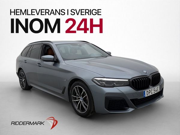 BMW 530 e Touring M Sport HiFi Kamera Navi Skinn Drag MOMS - 2022