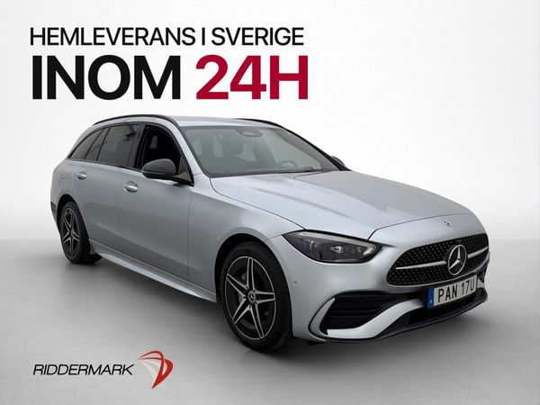Mercedes C300 e T AMG Night Värmare Burm Drag 360° - 2024