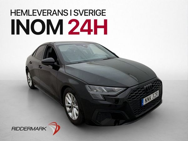 Audi A3 Sedan 35 TFSI 150hk Cockpit Värmare CarPlay Sensorer - 2024