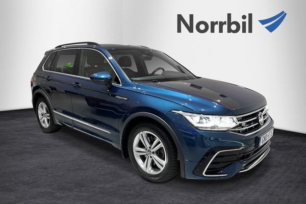 Volkswagen Tiguan R-Line TDI 200 4MOTION Drag / Värmare / Elbaklucka - 2021