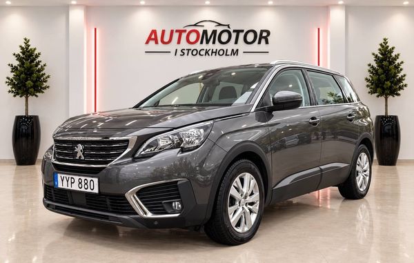 Peugeot 5008 1.2 PureTech, 7 sits Active Auto Dragkrok Kamera Euro 6 - 2017