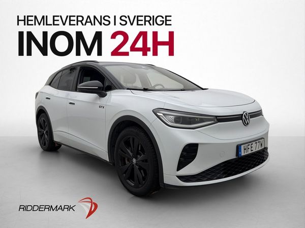 Volkswagen ID.4 GTX 77 kWh 4M Navi Värmepump Drag MOMS - 2023