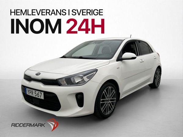 Kia Rio GLS Rattvärme Navi Kamera ISOFIX CarPlay P-Sensorer - 2017