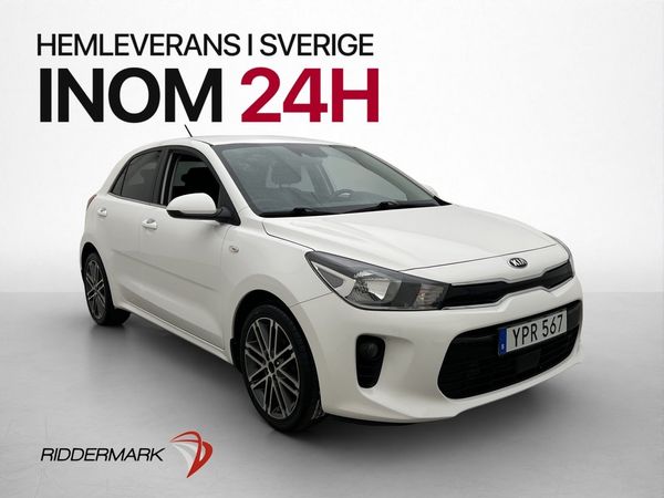 Kia Rio GLS Rattvärme Navi Kamera ISOFIX CarPlay P-Sensorer - 2017