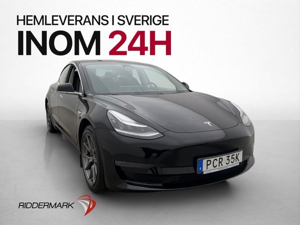 Tesla Model 3 Long Range AWD 440hk Skinn Pano Kamera MOMS - 2019