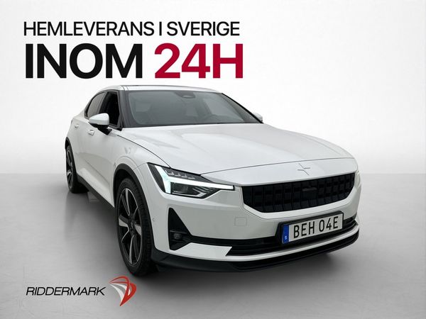 Polestar 2 Long range Single Motor 231hk Pilot Plus Drag - 2022