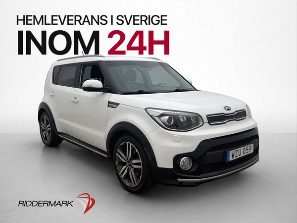 Kia Soul 1.6 CRDi GLS Dragkrok Backkamera CarPlay Navigation - 2017