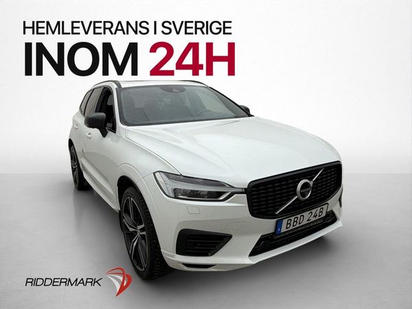 Volvo XC60 T8 AWD R-Design Pano H/K Drag 360° Värmare HUD - 2021