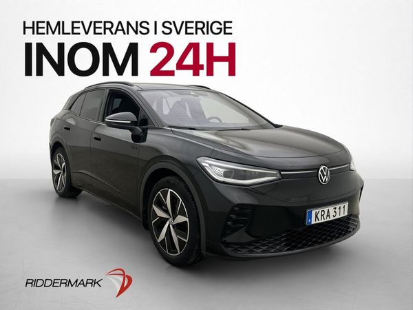 Volkswagen ID.4 GTX Top Sport Pano Värmepump 360° Drag - 2023