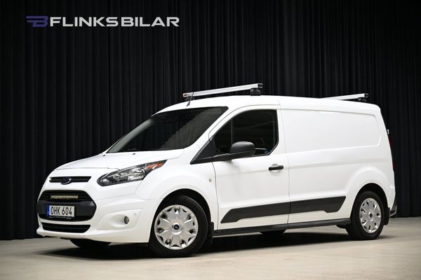 Ford Transit Connect TDCi 120HK L2 Automat|Dubbelgolv|Inredd|Leasbar - 2017