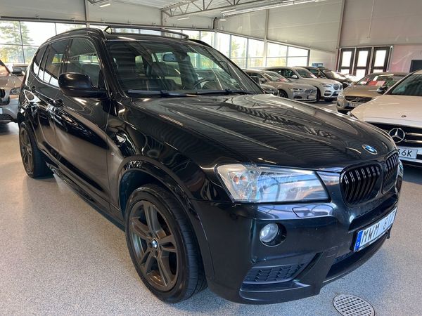 BMW X3 xDrive30d S-tronic M Sport GPS Panorama Skinn Dragkrok - 2012