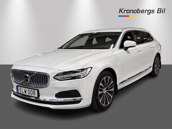 Volvo V90 Recharge T6 AWD 350hk Geartronic Core Edition Skinn - 2024