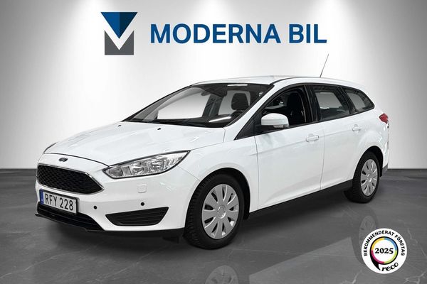 Ford Focus Kombi 1.5 TDCi 95hk Trend Värmare Elstol BT Ny kamrem - 2017