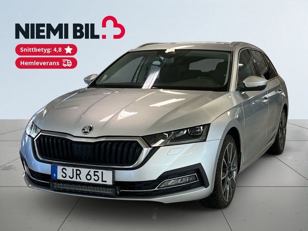Skoda Octavia Kombi 1.5 ACT Style Drag Värmare Backkamera Adaptiv S&V - 2020
