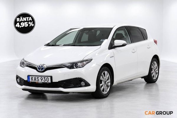 Toyota Auris Hybrid e-CVT Active Plus Kamera GPS M-värmare - 2015