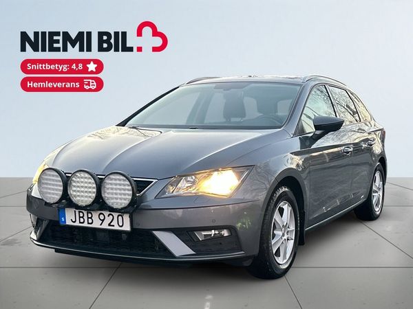 Seat Leon TSI Style SoV-Däck/Drag/Kamera/Pano/Värmare/Psensorer - 2018