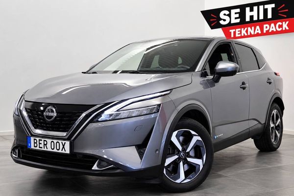 Nissan Qashqai e-POWER Tekna Drag / V-Hjul / HuD / 360° /Carplay 190hk - 2023