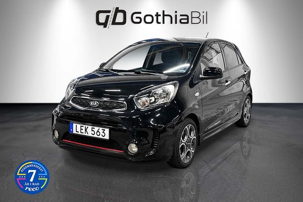 Kia Picanto 5-dörrar 1.0 MPI Special Edition Rattvärme Bluetooth - 2016