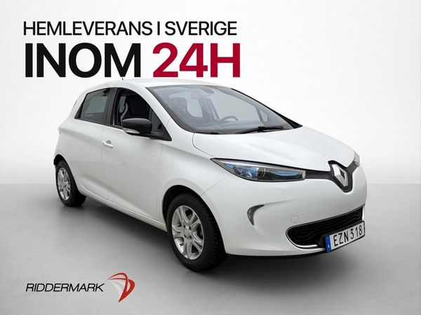 Renault Zoe R240 22 kWh 88hk Kamera Navi Farthållare - 2016