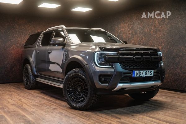 Ford Ranger 2.0 e-4WD Wildtrak | MOMS | Breddare | Kåpa | 4901kr/må - 2023