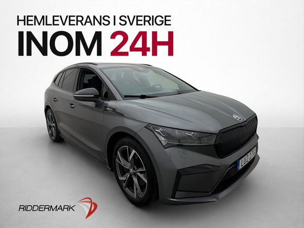 Skoda Enyaq iV 80x Halvskinn Kamera Adapt-fart Drag MOMS - 2023