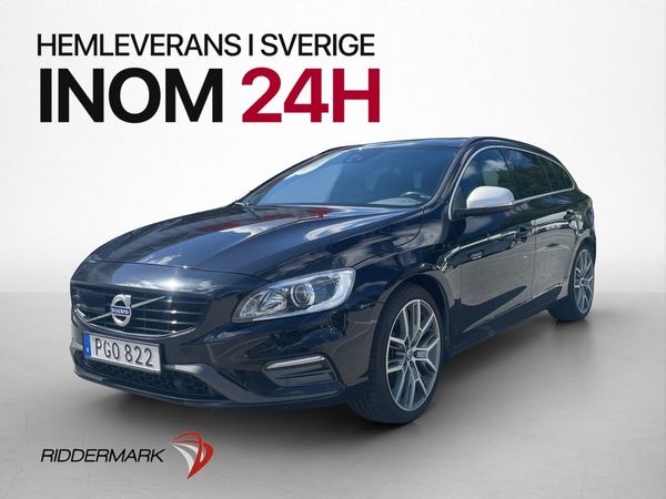 Volvo V60 T5 Polestar 253hk R-Design H/K T-lucka Värm Kamera - 2017