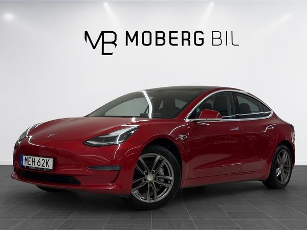Tesla Model 3 Standard Range Plus 306hk !KAMPANJ! B-Kamera Läder Pano - 2019